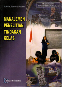 Image of Manajemen Penelitian Tindakan Kelas