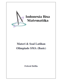 Image of Materi dan Soal Latihan Olimpiade SMA (Basic)